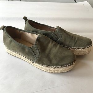 Sam Edelman Carrin Green Platform Espadrilles